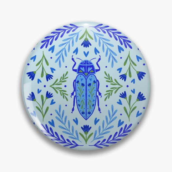 Item preview, Lovebug blue and green designed and sold by wackapacka.