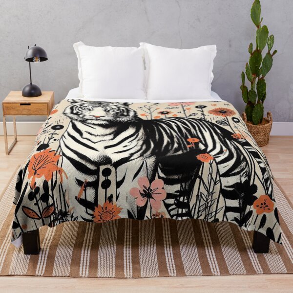 Item preview, Floral Tiger designed and sold by zzz888.