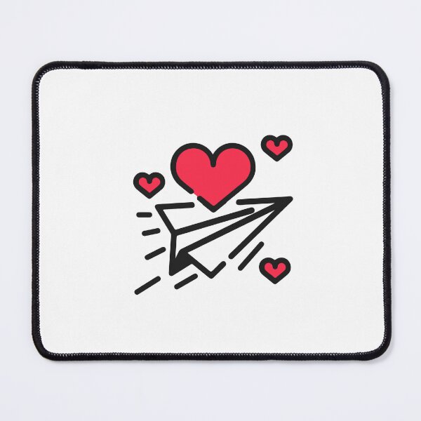 Item preview, love plane designed and sold by Pawtastic Vibes.
