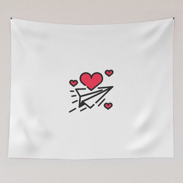 Item preview, love plane designed and sold by Pawtastic Vibes.