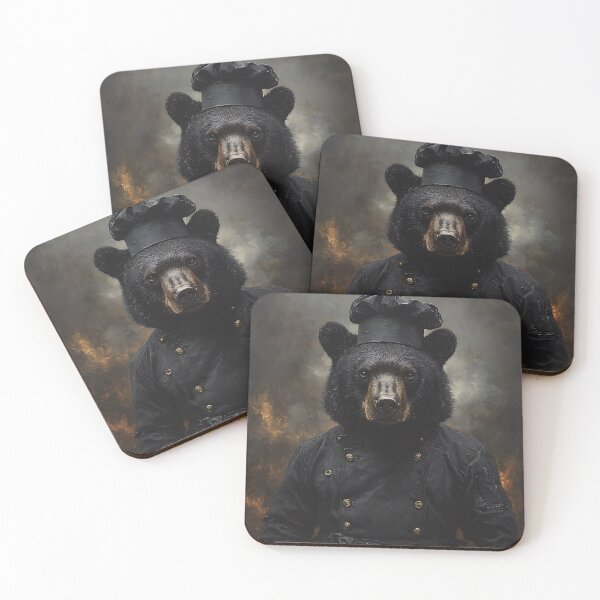 Item preview, Bear Chef - Animal Art designed and sold by Chrisjeffries24.