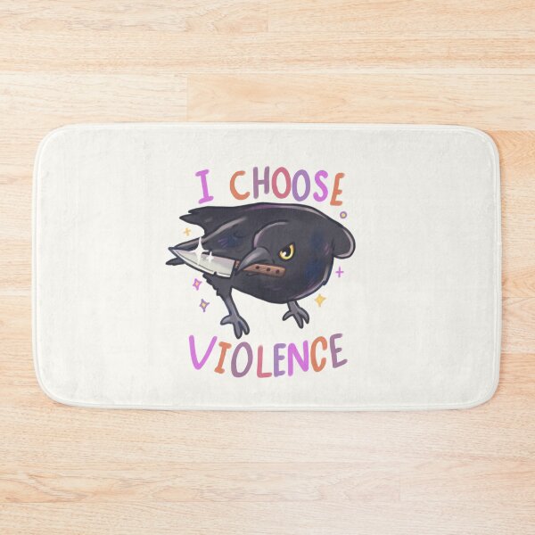 Item preview, Crow with knife  designed and sold by Mayarartsy.