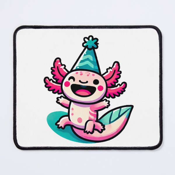Item preview, Cute party axolotl designed and sold by Sophieonpluto.