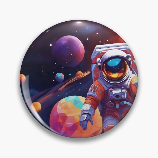 Item preview, Astronaut High in the Cosmos designed and sold by Niko Pantele.