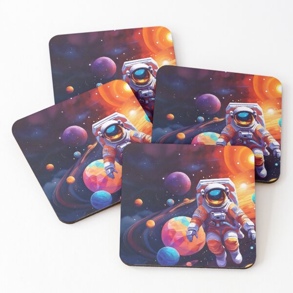Item preview, Astronaut High in the Cosmos designed and sold by Niko Pantele.