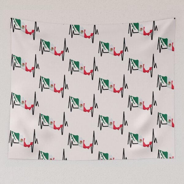 Item preview, Viva Mexico cabrones real mexican hearbeat 2025 designed and sold by erozzz.