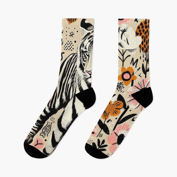 Item preview, Floral Tiger Serenity designed and sold by zzz888.