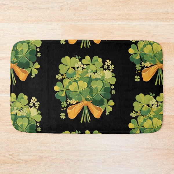 Item preview, Four leaf clover good luck shamrocks designed and sold by MendaciousMina.