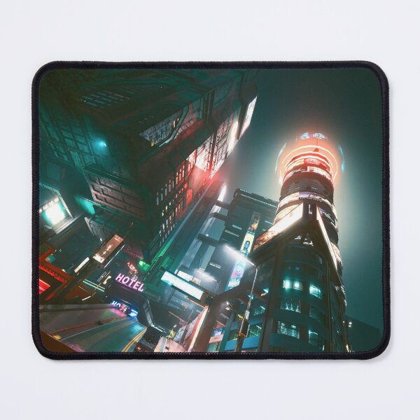Item preview, cyberpunk city designed and sold by InGamePics.