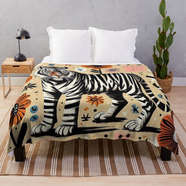 Item preview, Botanical Tiger Home designed and sold by zzz888.