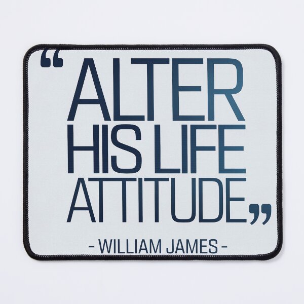 Item preview, Positive Mindset Quote Wall Art – William James Inspirational Poster 2 designed and sold by TrendSh0p.