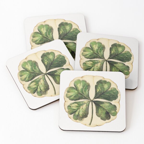 Item preview, Vintage Four leaf clover shamrock designed and sold by MendaciousMina.