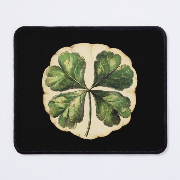 Item preview, Vintage Four leaf clover shamrock designed and sold by MendaciousMina.