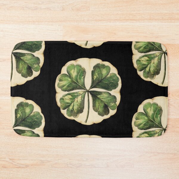 Item preview, Vintage Four leaf clover shamrock designed and sold by MendaciousMina.