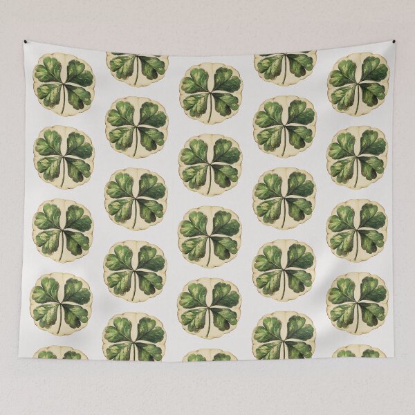 Item preview, Vintage Four leaf clover shamrock designed and sold by MendaciousMina.