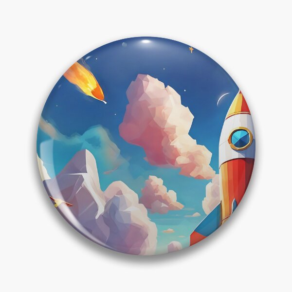 Item preview, Rocket Blasting Away to Cloud9 designed and sold by Niko Pantele.