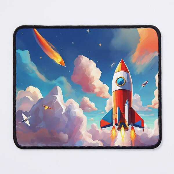 Item preview, Rocket Blasting Away to Cloud9 designed and sold by Niko Pantele.
