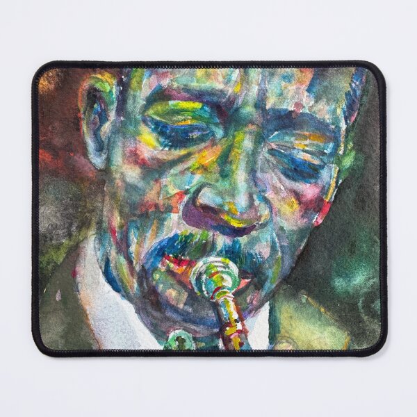 Item preview, BLUE MITCHELL watercolor portrait .1 designed and sold by lautir.