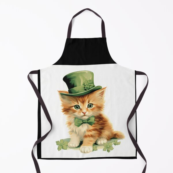 Item preview, Vintage Leprechaun kitty designed and sold by MendaciousMina.