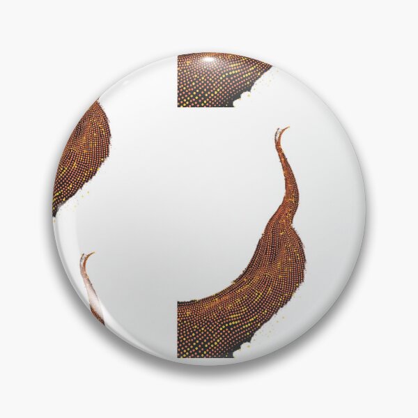 Item preview, Brown Curves Glowing Dots Colorful Abstract Digital Art designed and sold by ART ATTACK ZONE.
