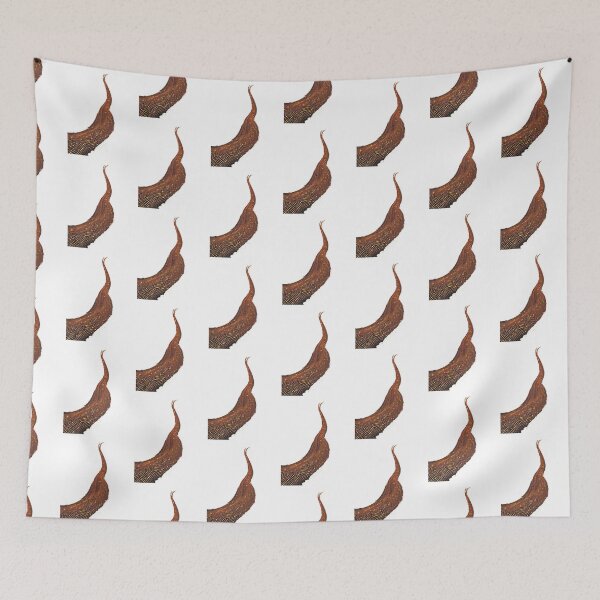 Item preview, Brown Curves Glowing Dots Colorful Abstract Digital Art designed and sold by ART ATTACK ZONE.