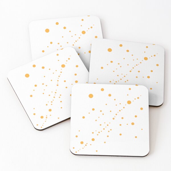 Item preview, Yellow Curves Glowing Dots Colorful Abstract Digital Art designed and sold by ART ATTACK ZONE.