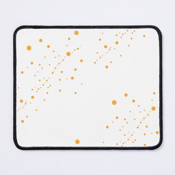 Item preview, Yellow Curves Glowing Dots Colorful Abstract Digital Art designed and sold by ART ATTACK ZONE.