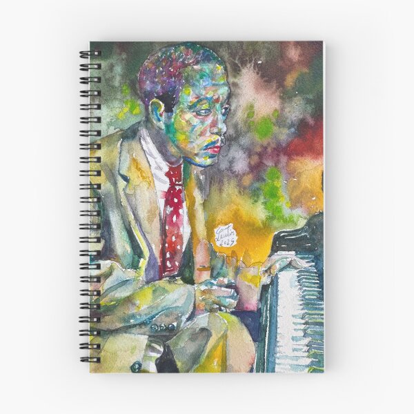 Item preview, BUD POWELL watercolor portrait .1 designed and sold by lautir.