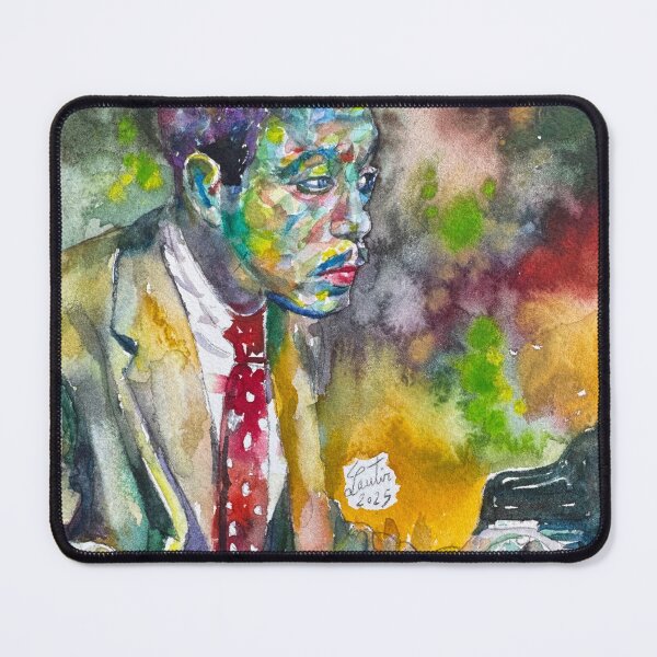 Item preview, BUD POWELL watercolor portrait .1 designed and sold by lautir.