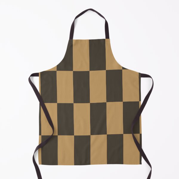 Item preview, Brown and beige geometric pattern with checkered rectangles designed and sold by by-jwp.