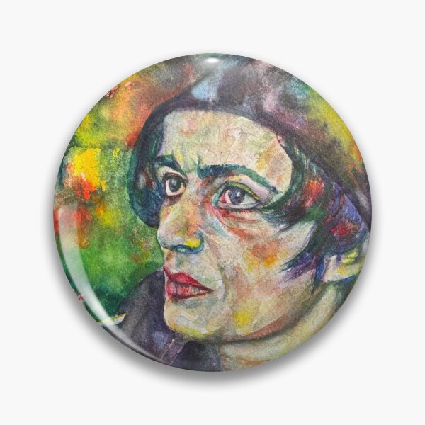 Item preview, AYN RAND - watercolor portrait .4 designed and sold by lautir.