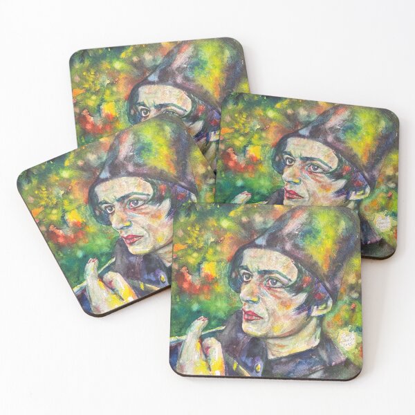 Item preview, AYN RAND - watercolor portrait .4 designed and sold by lautir.