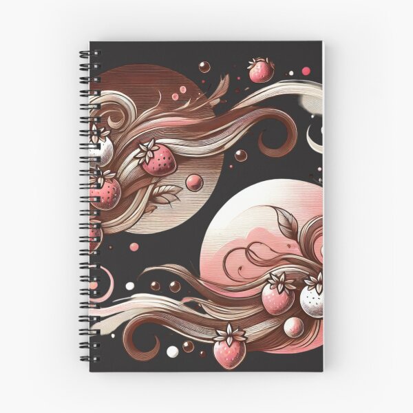 Item preview, Strawberry Swirls Yin-Yang Harmony designed and sold by Desireehaz.