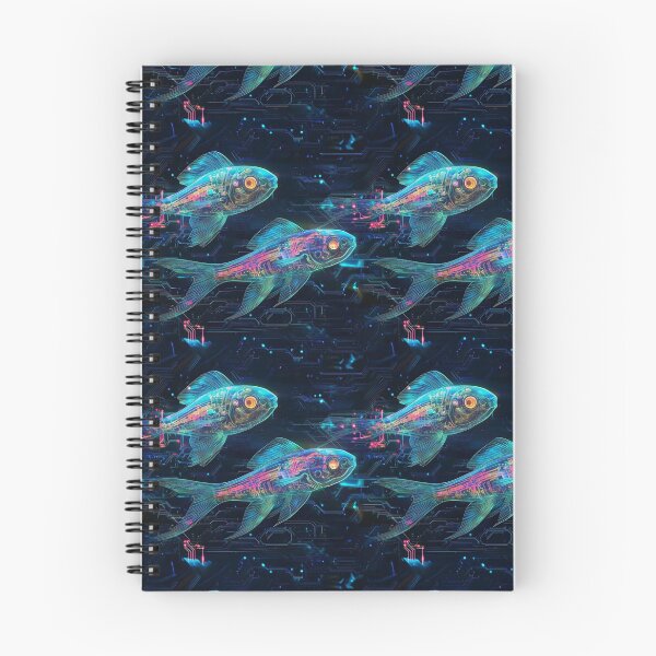Item preview, Cyberfish: The Digital Ocean designed and sold by MidArtForge.