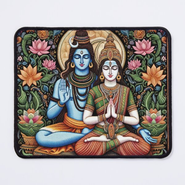 Item preview, Lord Shiva, Goddes Shakti, Divine Garden designed and sold by ApproachingZion.
