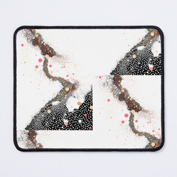 Item preview, Bad Glowing Dots Colorful Abstract Digital Art designed and sold by ART ATTACK ZONE.