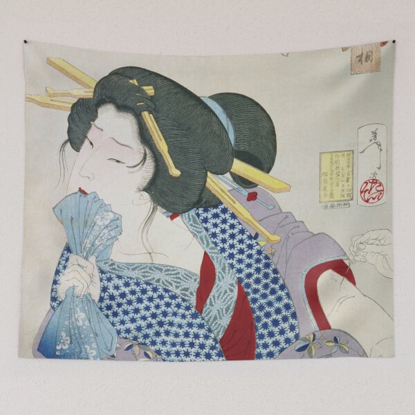 Item preview, Tsukioka Yoshitoshi - Painful Expression Ukiyo-e designed and sold by store-wasabi.