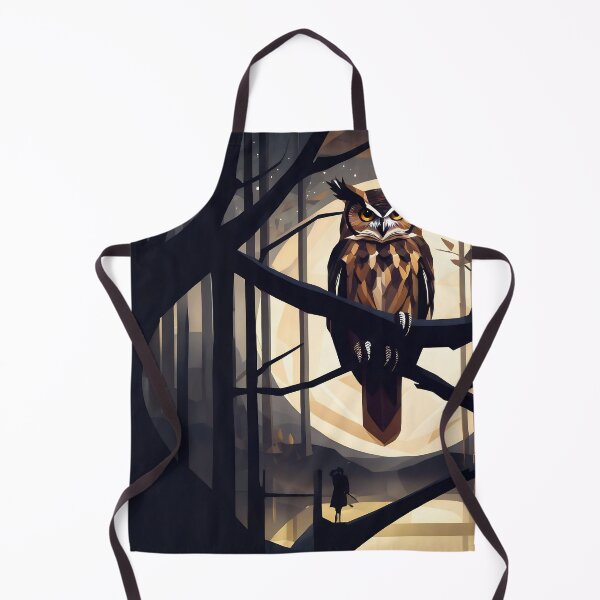 Item preview, Great Horned Owl with Piercing Eyes designed and sold by Niko Pantele.