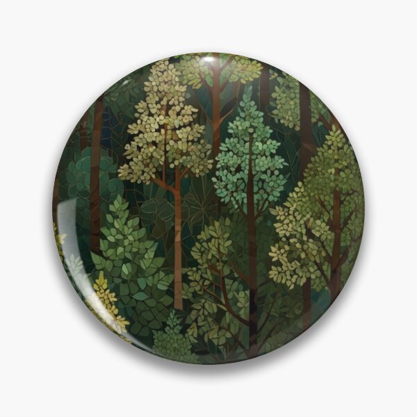 Item preview, Earthy Forest Mosaic Pattern designed and sold by Glam-OOTD.
