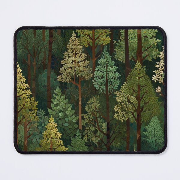 Item preview, Earthy Forest Mosaic Pattern designed and sold by Glam-OOTD.