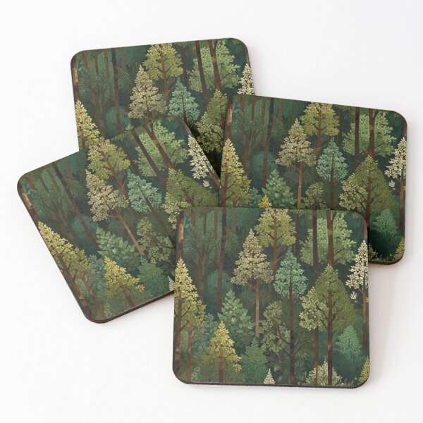 Item preview, Earthy Forest Mosaic Pattern designed and sold by Glam-OOTD.