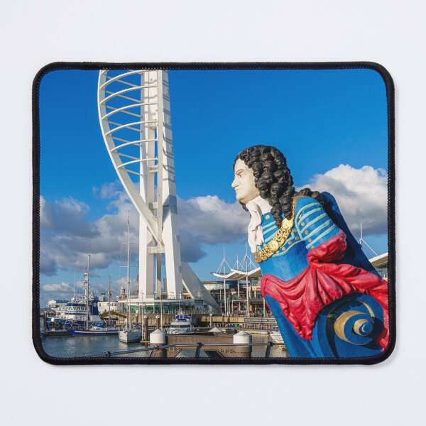 Item preview, Colourful HMS Marlborough Figurehead at Spinnaker Tower designed and sold by Graham Prentice.