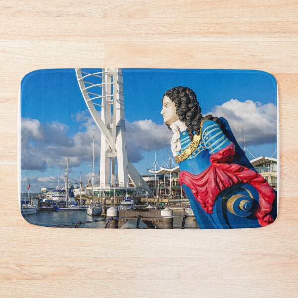 Item preview, Colourful HMS Marlborough Figurehead at Spinnaker Tower designed and sold by Graham Prentice.