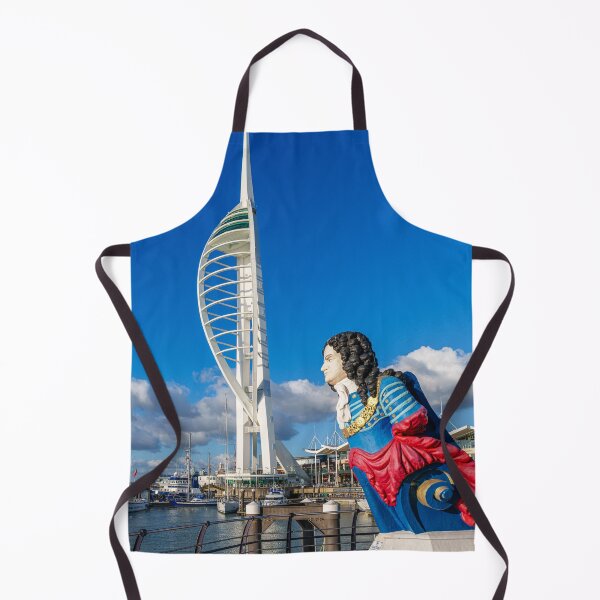 Item preview, Colourful HMS Marlborough Figurehead at Spinnaker Tower designed and sold by Graham Prentice.