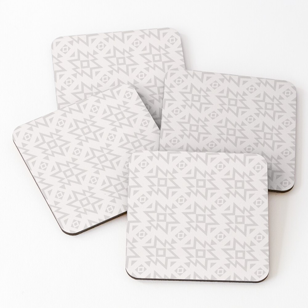 Item preview, Coasters (Set of 4) designed and sold by BWDecorPattern.