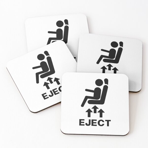 Item preview, Eject Fake Button Passenger Seat Prank designed and sold by PixVib.