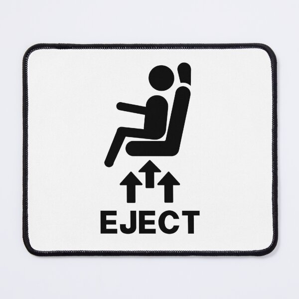 Item preview, Eject Fake Button Passenger Seat Prank designed and sold by PixVib.