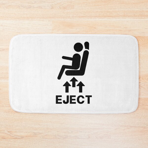Item preview, Eject Fake Button Passenger Seat Prank designed and sold by PixVib.