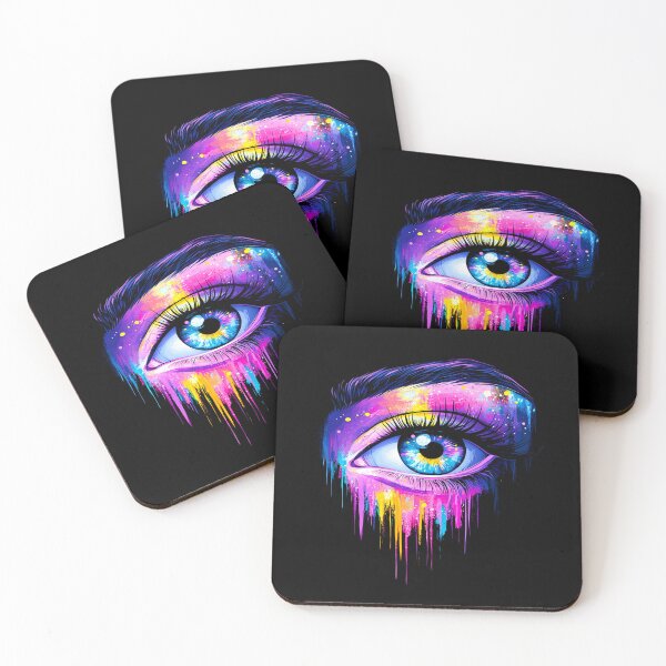 Item preview, Vibrant Dripping Eye designed and sold by Taans-Creation.