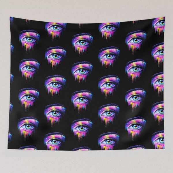 Item preview, Vibrant Dripping Eye designed and sold by Taans-Creation.